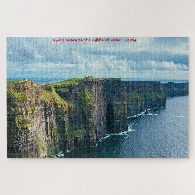 Cliff de Moher Irlande. Jigsaw Puzzle (Horizontal)