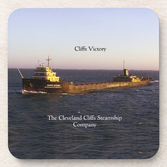 Cliffs Victory set de 6 dessous de verre en plasti (Devant)