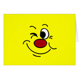 Cligner de l'oeil le visage Grumpey
