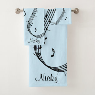 Climacic G Clef Music Blue