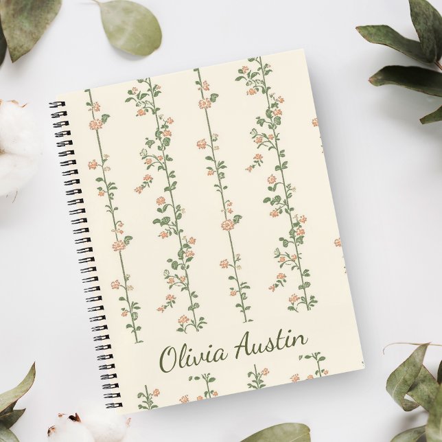 Climbing Rose Journal – Personalized Cottagecore  (Créateur téléchargé)