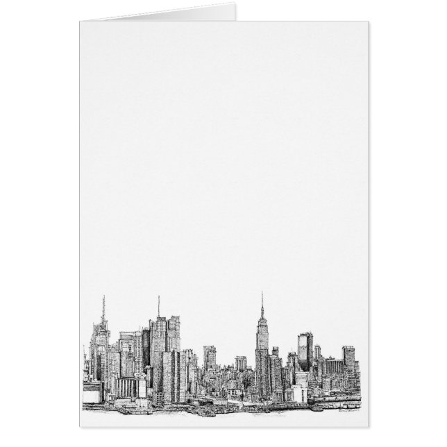 Clin d'horizon de New York (Devant)
