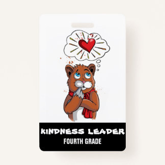 Clindness Leader Balise Badge Pass Classe de quatr
