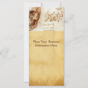 CLINIQUE DENTAIRE, MONOGRAMME DENTISTE, Parchemin