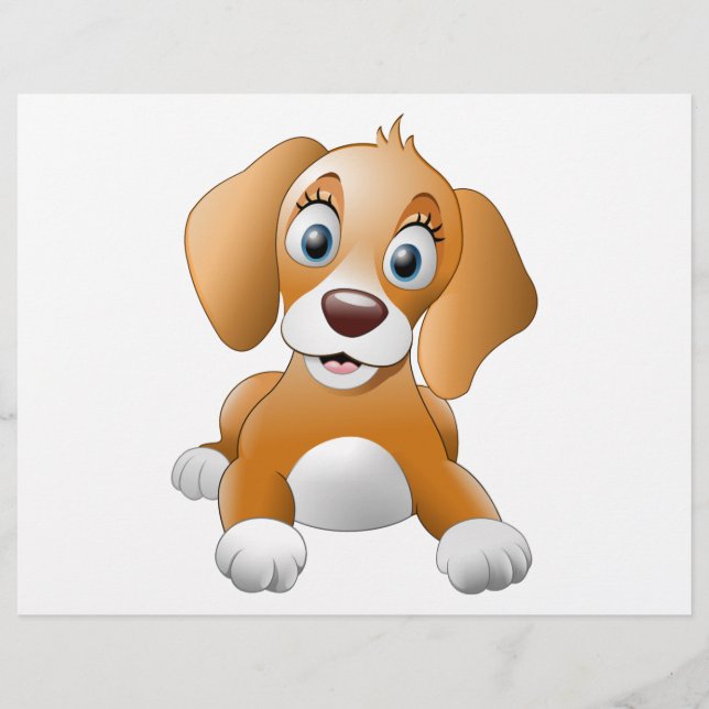 Clipart Brown de chien (Devant)