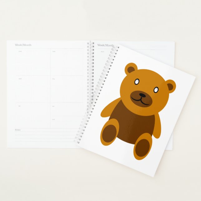 Clipart Brown de nounours (Devant avec enveloppe)