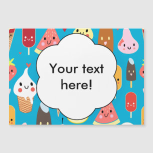 Clipart de caractères alimentaires mignons