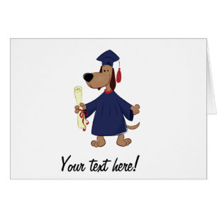 Clipart de graduation de chien
