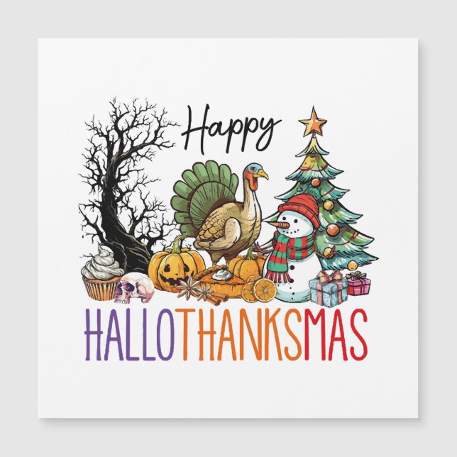 Clipart de Hallothanksmas joyeux (Devant)
