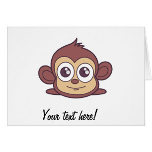 Clipart de singe mignon