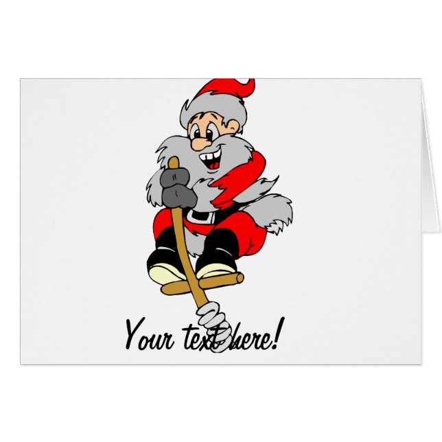 Clipart du père noël (Devant horizontal)