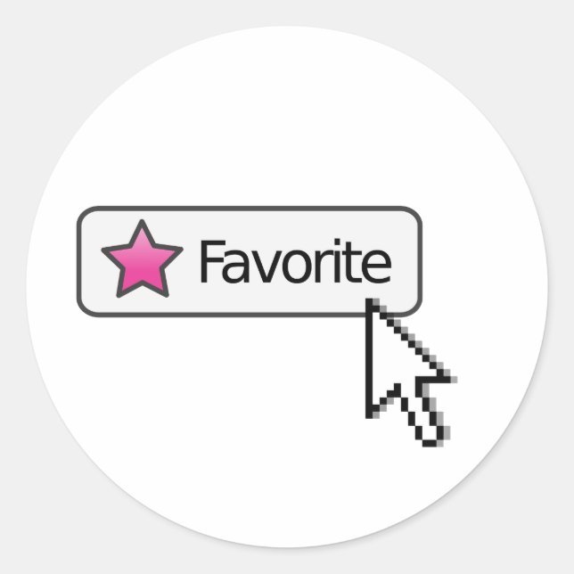 Cliquez sur Stickers "Favorite" (Devant)