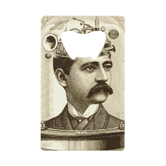 Clocage Cerveau STEAMPUNK vintage (Devant)