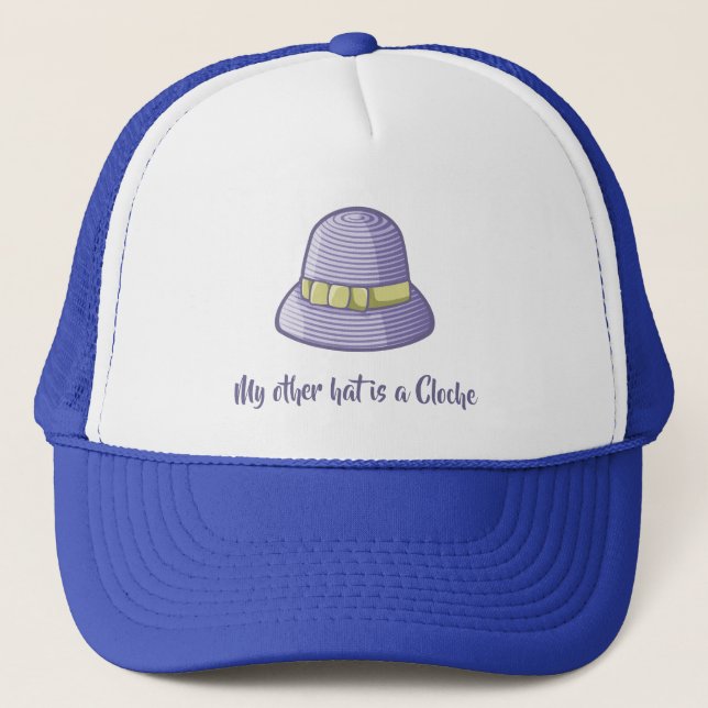 Cloche Casquette Lilac (Devant)