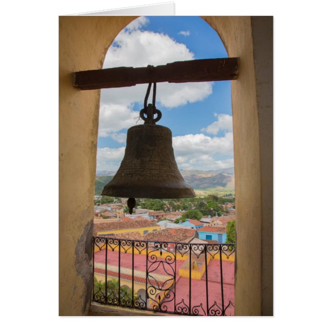 Cloche dans une tour d'église, Cuba (Devant)