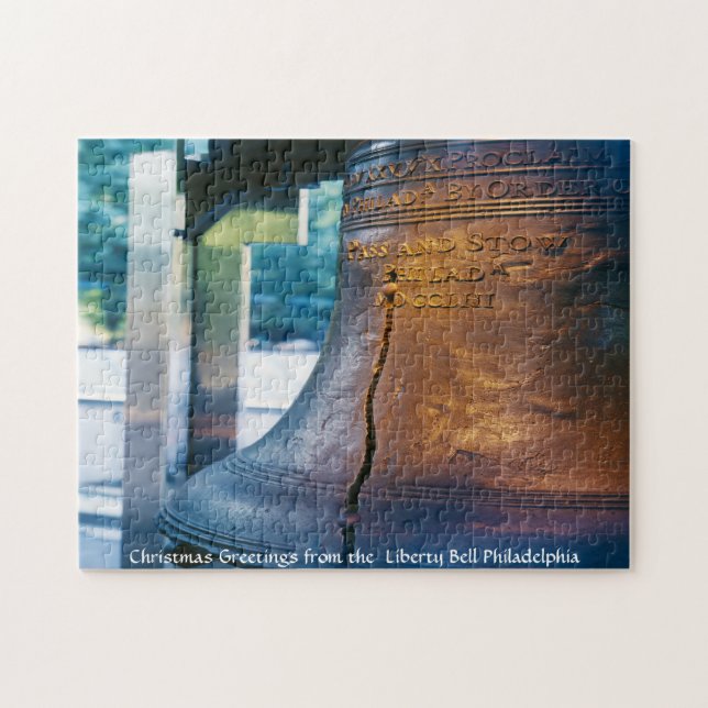 Cloche de la Liberté Philadelphie. Puzzle (Horizontal)