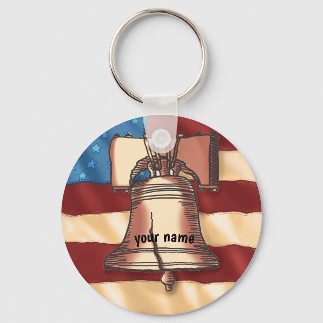Cloche de la Liberté porte-clés (Recto)