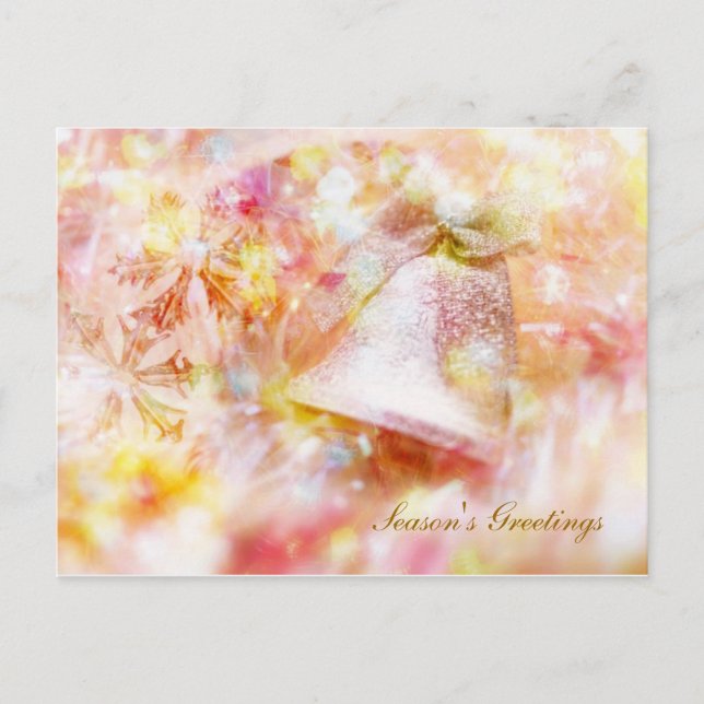 Cloches de Noël Carte postale (Devant)