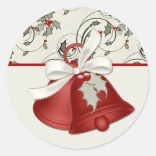 Cloches de Noël Design 1 Stickers