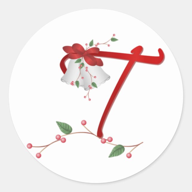 Cloches en argent Stickers jonction initiale T ron (Devant)