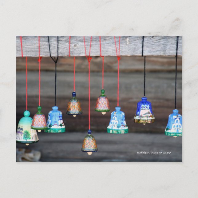 Cloches russes - Carte postale (Devant)