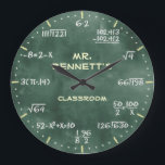 Clock personnalisable<br><div class="desc">Un clock personnalisable decorative clock. A great addition to any home, school or office. Alors makes a great venin idea for any teacher or professeur.</div>