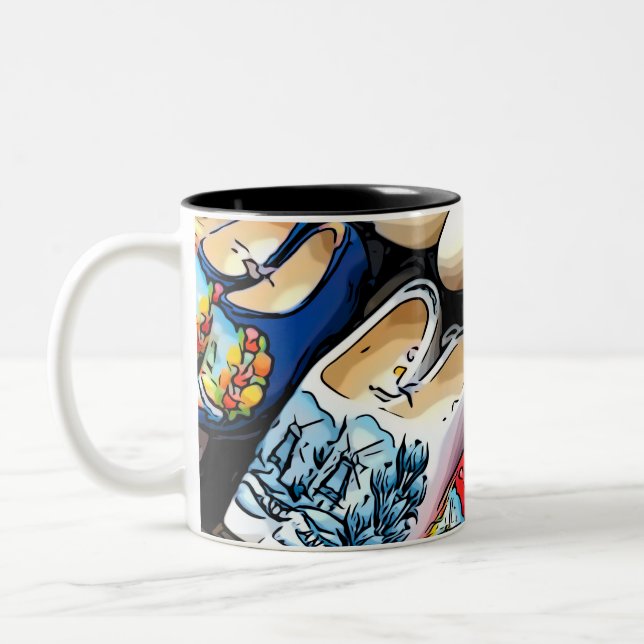 Clogs Mug - Amsterdam, Pays-Bas/Hollande (Gauche)