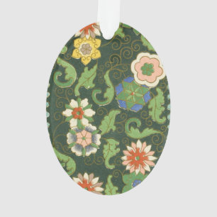 Cloisonne Chine Patter Asiatique Oriental