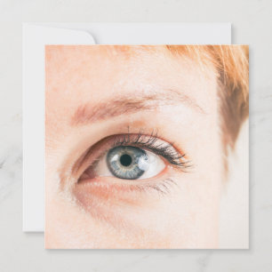 Closeuse oculaire humain