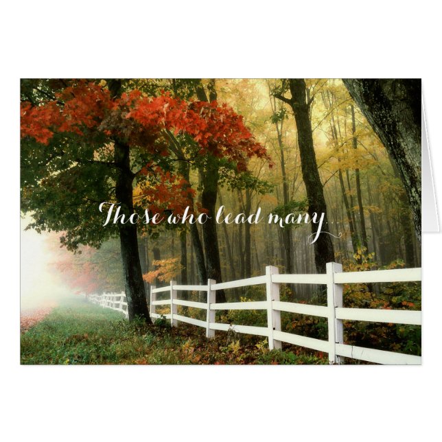 Clôture blanche dans Bois d'automne Appréciation d (Devant horizontal)