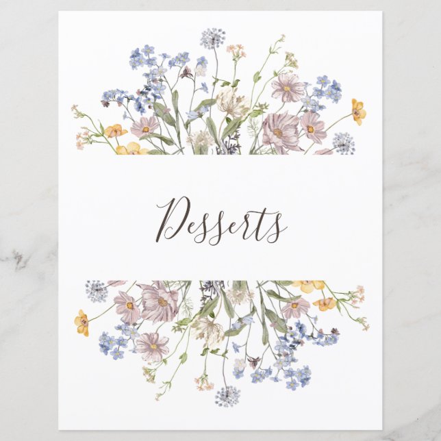 Clôture de jardin de prairie de fleurs sauvages pr (Devant)