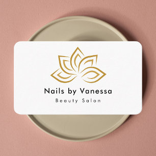 Clou Artiste Beauté Salon Qr Code Carte de visite