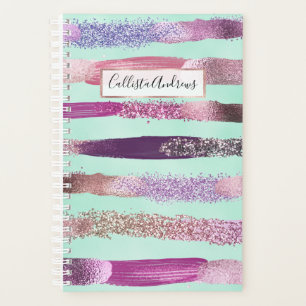 Clou vert de Monnaie rose Parties scintillant polo