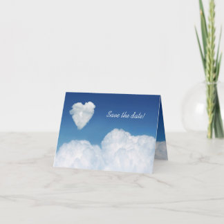 Cloud 9 - Carte "Enregistrer la date"