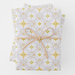 Cloud blanc Infinity Star Ensemble de papier d'env