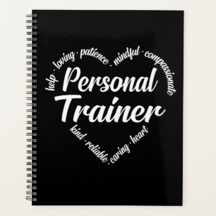 Cloud de mot de coeur du formateur personnel