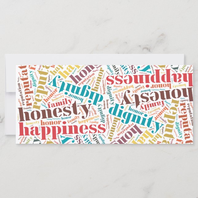 Cloud de mots positifs (Devant)
