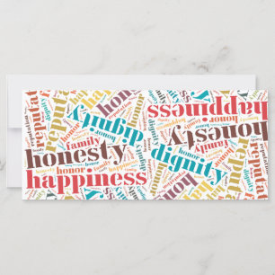 Cloud de mots positifs