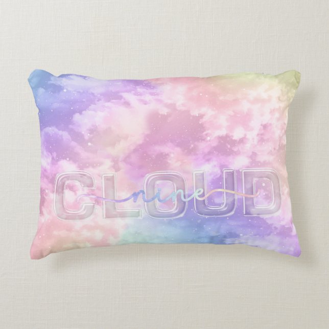 Cloud Neuf 9e Coussin d'ascension pour l'anniversa (Devant)