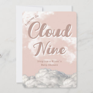Cloud Neuf Ciel - Invitation sur Baby shower perso