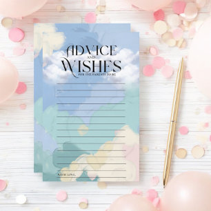 Cloud Neuf Conseils et souhaits de Baby shower
