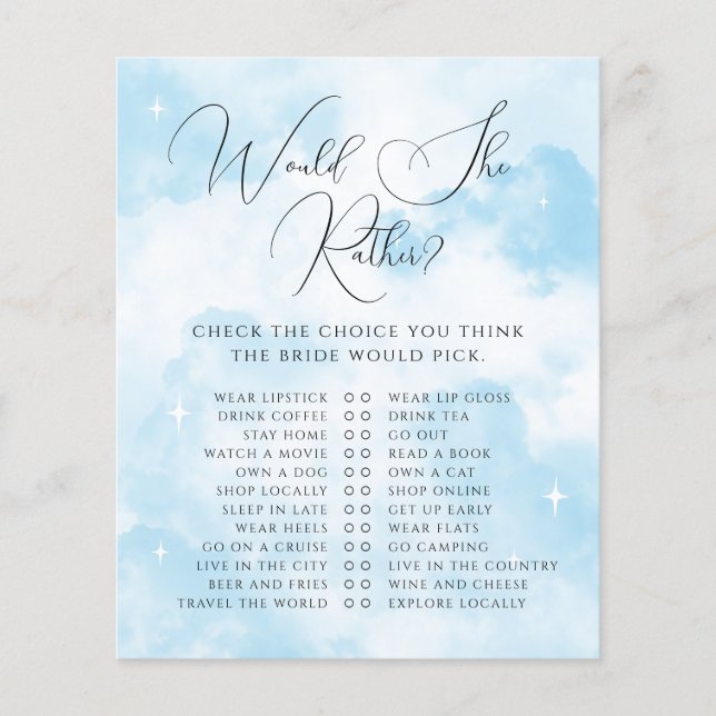 Cloud Neuf Voudrait Elle Plutôt Fête des mariées J (Devant)