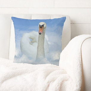 Cloud Nine Swan Art Dream Coussin