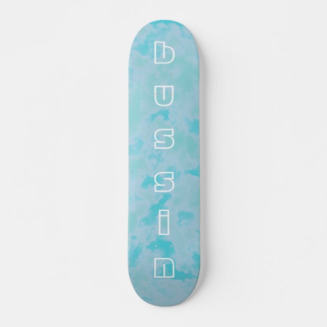 Clouds cool Bussin Skateboard pour débutants (Devant)