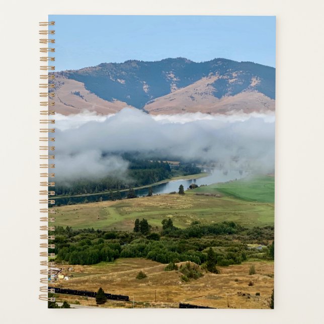Clouds Over Flathead River (Devant)