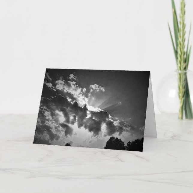 Cloudscape / Noir, carte (Devant)