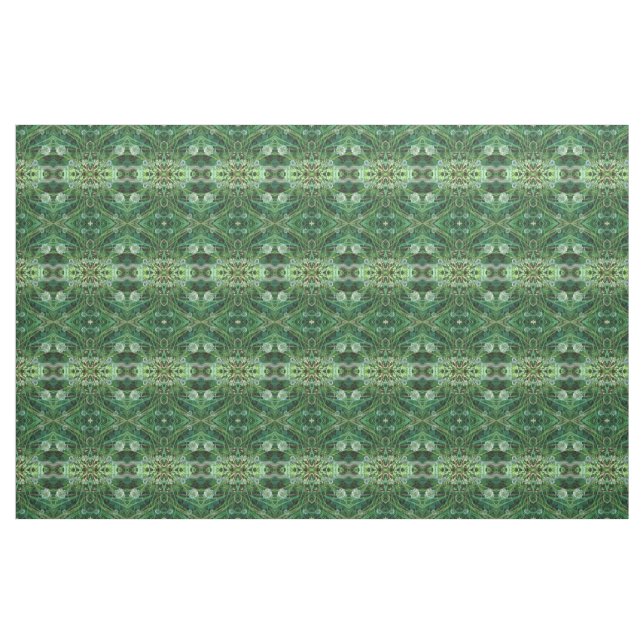 Clover blanc, Motif Shamrock, tissu (Yard)