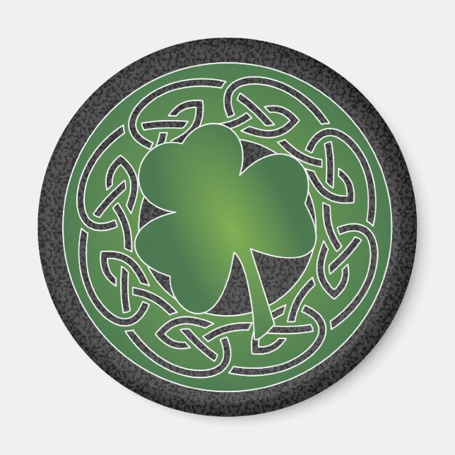 Cloverleaf - Saint Patrick's Day Magnet (Devant)
