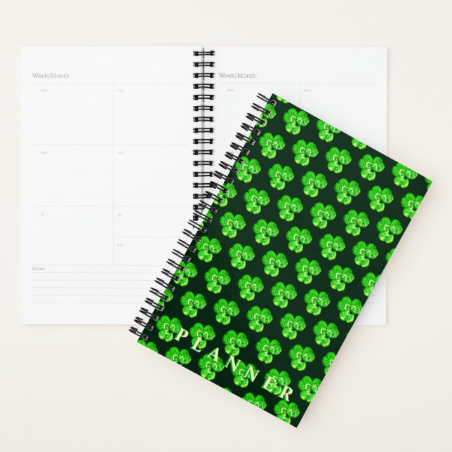 Clovers Planner - Vos couleurs (Devant avec enveloppe)