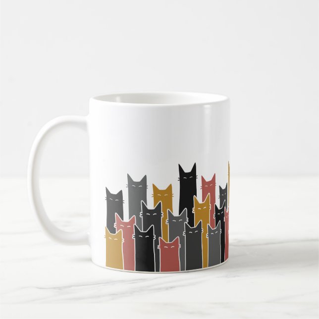 Clowder de tasse de chats (Gauche)